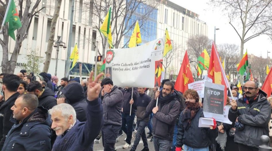 FUAF Marsilya’da Suriye’deki Katliamları ve Rojava’ya Yönelik Saldırıları Kınadı