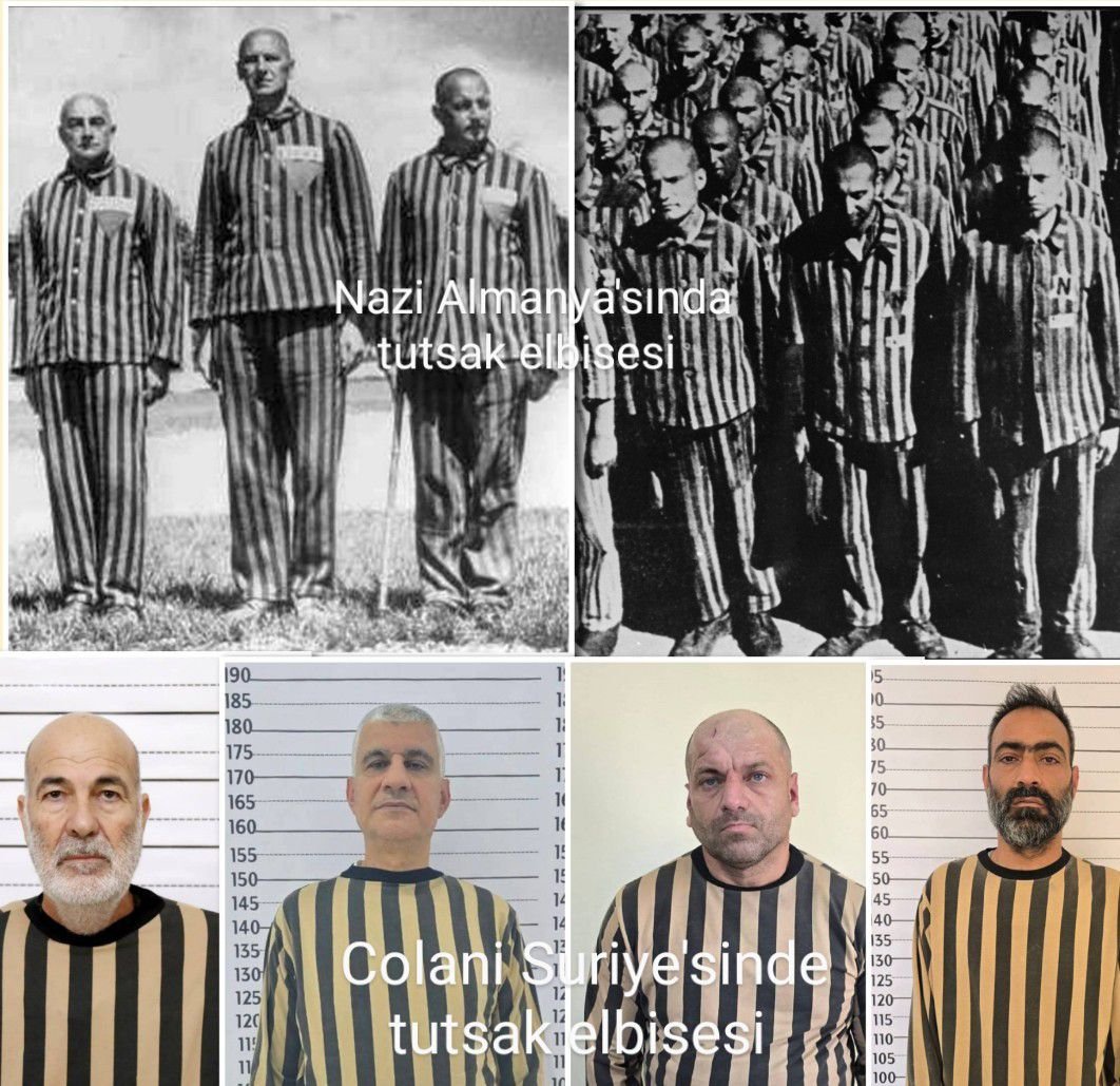 SURİYE’DE NAZİ TEK TİP TUTSAK ELBİSESİ (Mihrac Ural)